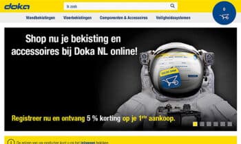 Beton staalbouw ecommerce screenshot website kopiëren