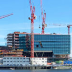 New on Oosterdok Island: 65,000 m² of offices, 42 luxury apartments, 1,500 m² of hospitality and commercial functions and 30,000 m² of parking.