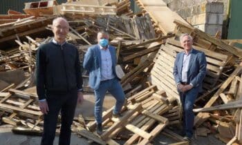 Gebruikt hout klaar voor tweede leven