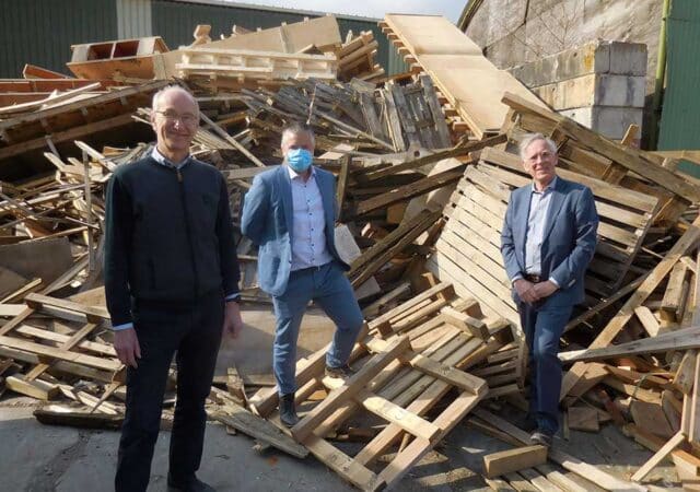 Tweede leven voor gebruikt hout uit prefab betonindustrie 4