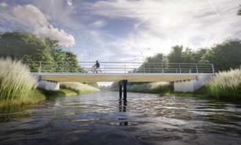 ZWO.11 view 1 duurzame houtbetonbrug Hessenpoort Zwolle ipvDelft