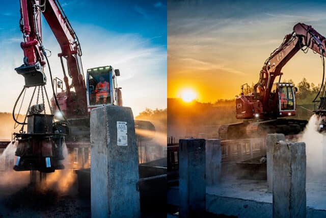 Stofvrij koppen snellen op de Blankenburgverbinding 4