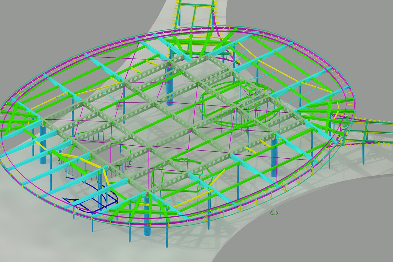 Präzise und schnelle Detaillierung von Stahlkonstruktionen auf der Autodesk-Plattform 10