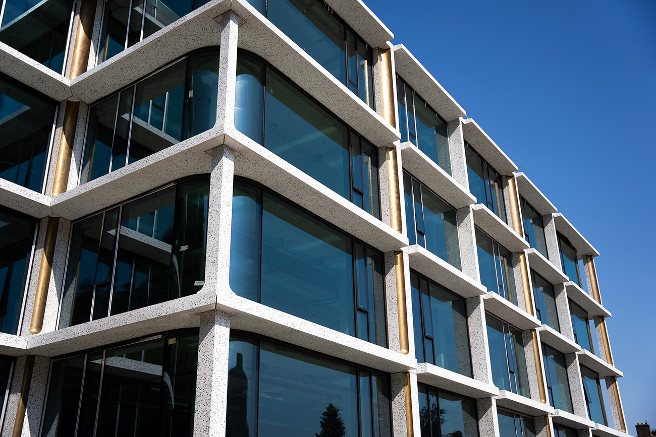 A New Look and a New Future Thanks to Facade Structures in Belgian Exposed Concrete 9