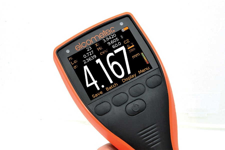 Elcometer 500 Ablesestatistik Held