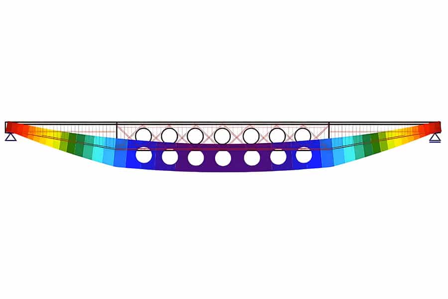 03 Betonträger mit Öffnungen in 2D Detail app