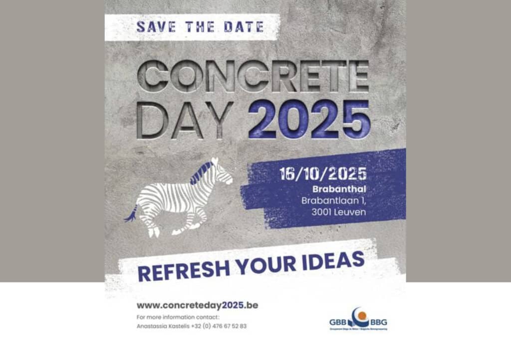 FEREB Inspiration Day gives extra dimension to Belgian Concrete Day on October 16, 2025