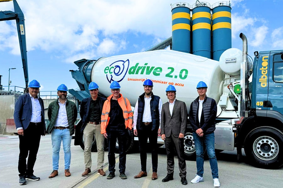 Betonmischer machen den Sprung zur Emissionsfreiheit 1