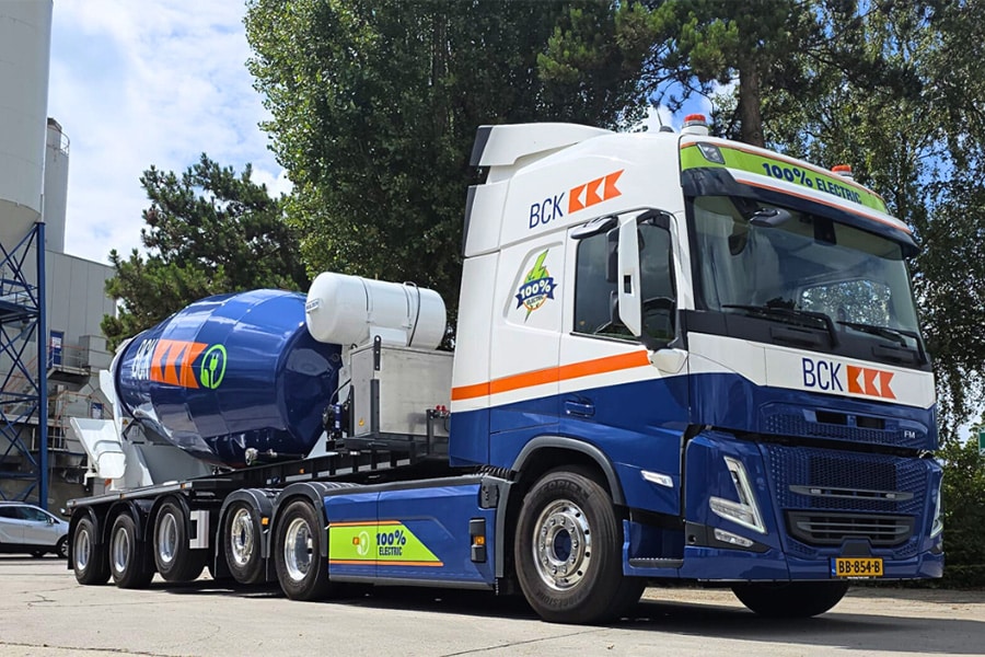Betonmixers maken de sprong naar emissievrij 4