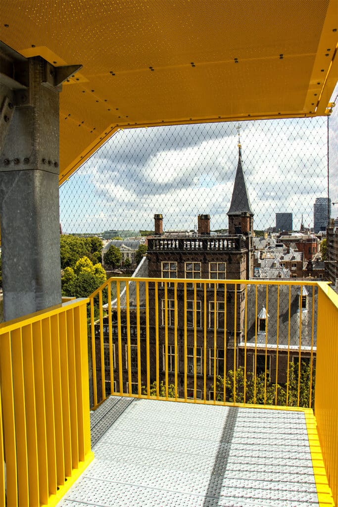 Circulaire uitkijktoren geeft bewoners iets terug tijdens renovatie Binnenhof  5