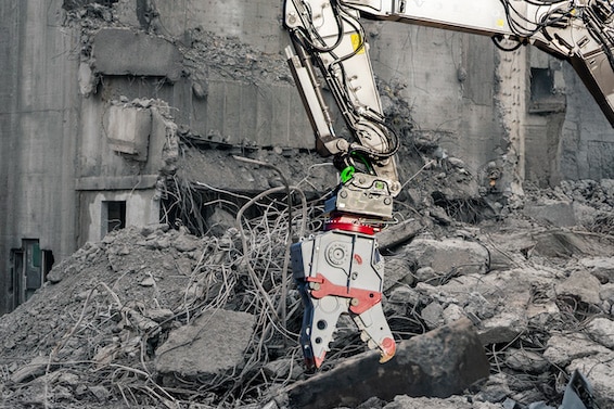 Steelwrist in sloop en recycling 1
