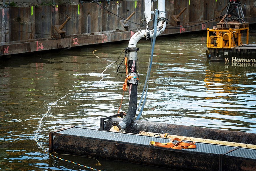 Complexe bouwput voor nieuw gerechtsgebouw Almelo 2