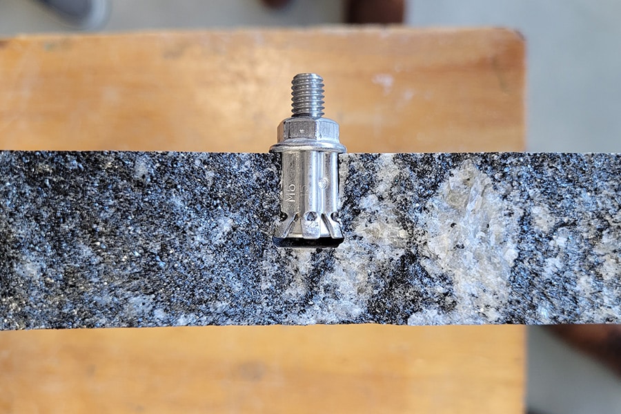 ‘The entire facade is attached to the building using our techniques.’ 1