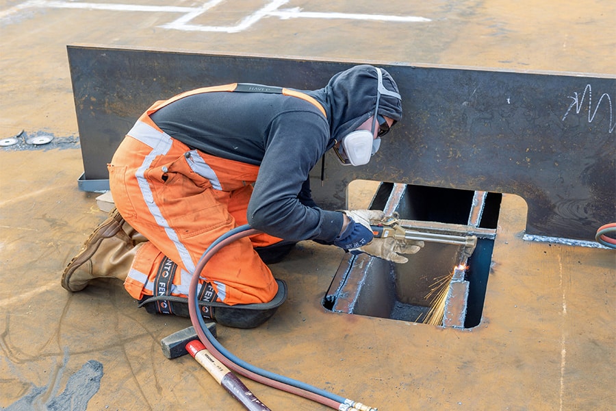 Innovatieve versterking van de Suurhoffbrug 1
