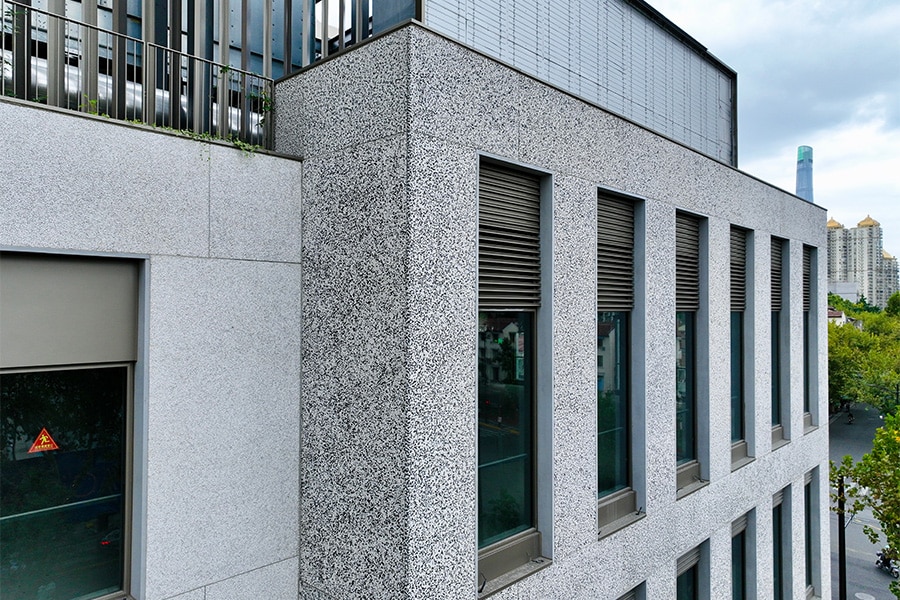 Een expressieve gevel in Shanghai 4