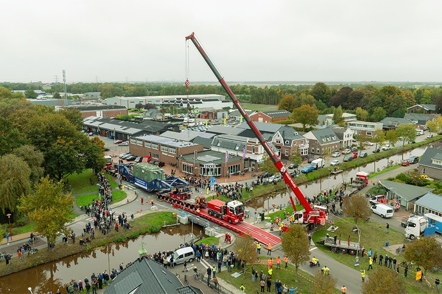 Uitdagingen bij transport transformatoren in Groningen 2