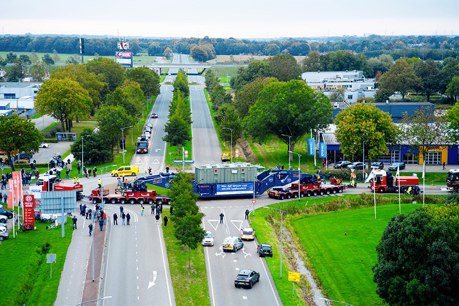 Uitdagingen bij transport transformatoren in Groningen 4