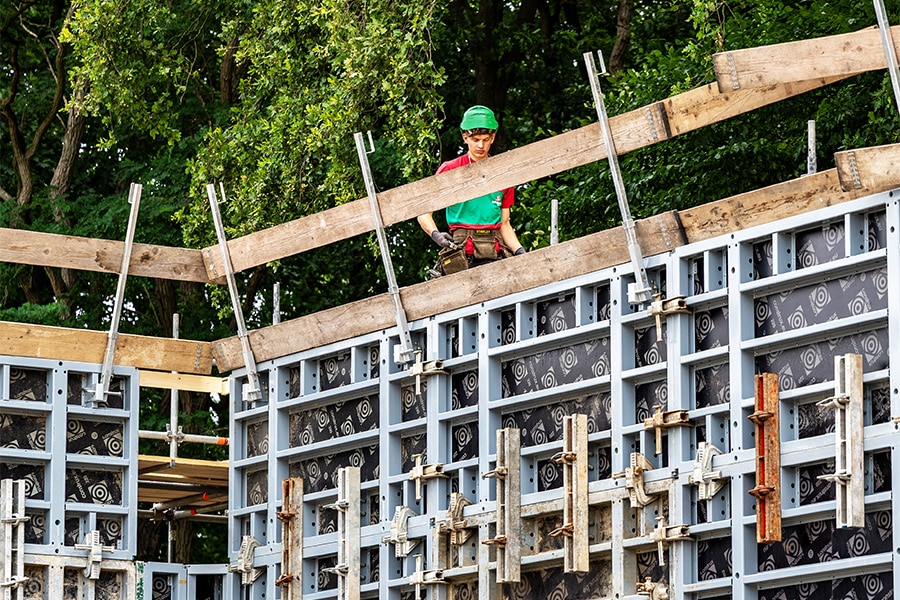 Smart formwork for new Vitens water reservoir in Aalten 3