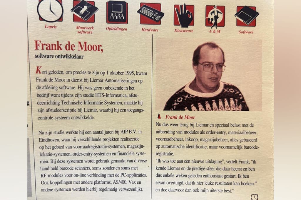 Liemar 40 Jahre: das erste bis zehnte Jahr 4