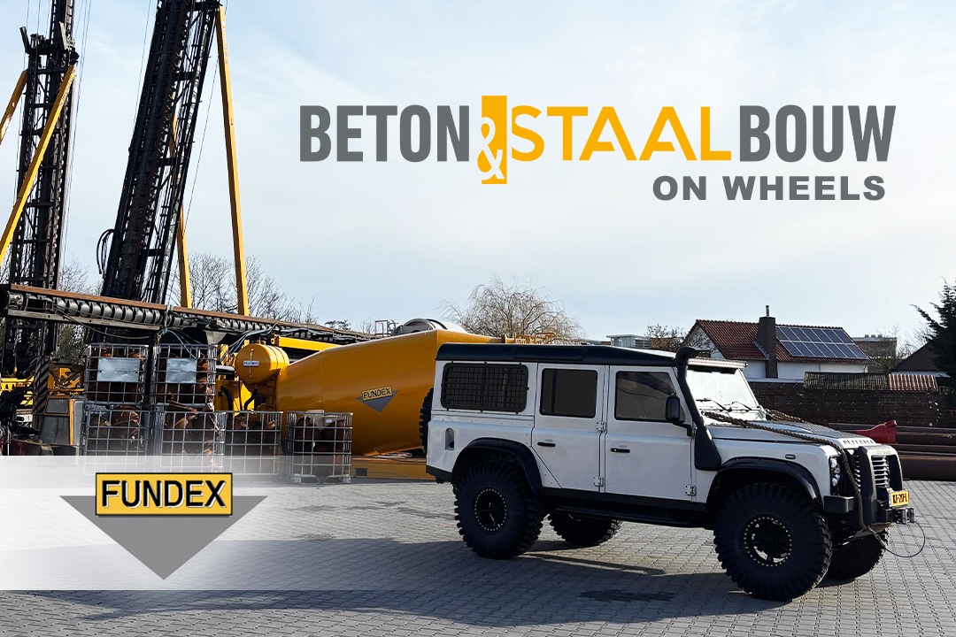 Funderingen voor de toekomst: Beton & Staalbouw on Wheels met Fundex 8