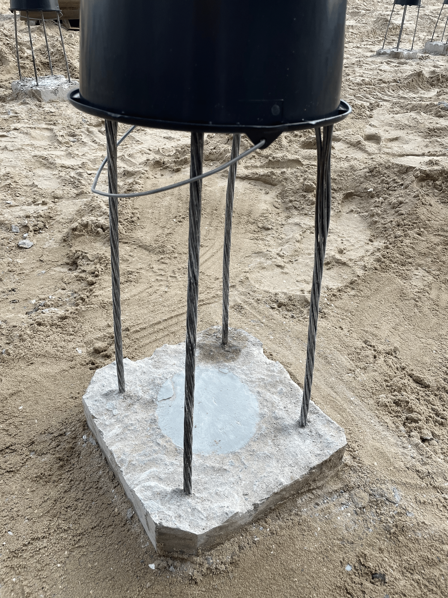 Certified pile foundation without noise 3