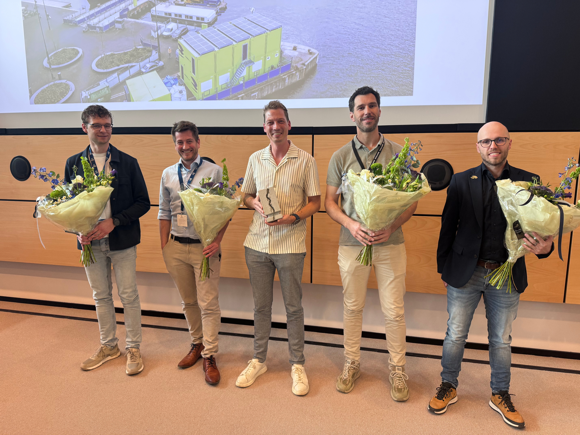 Betonreparatieprijs 2026 voor de NDSM-pier in Amsterdam 9