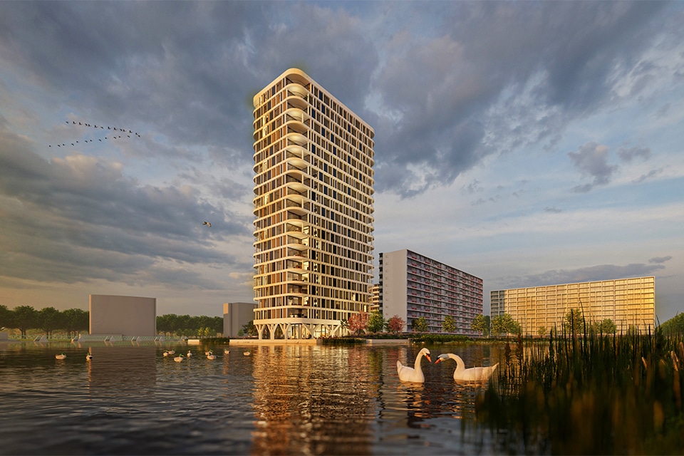 Een toren die teruggeeft 1