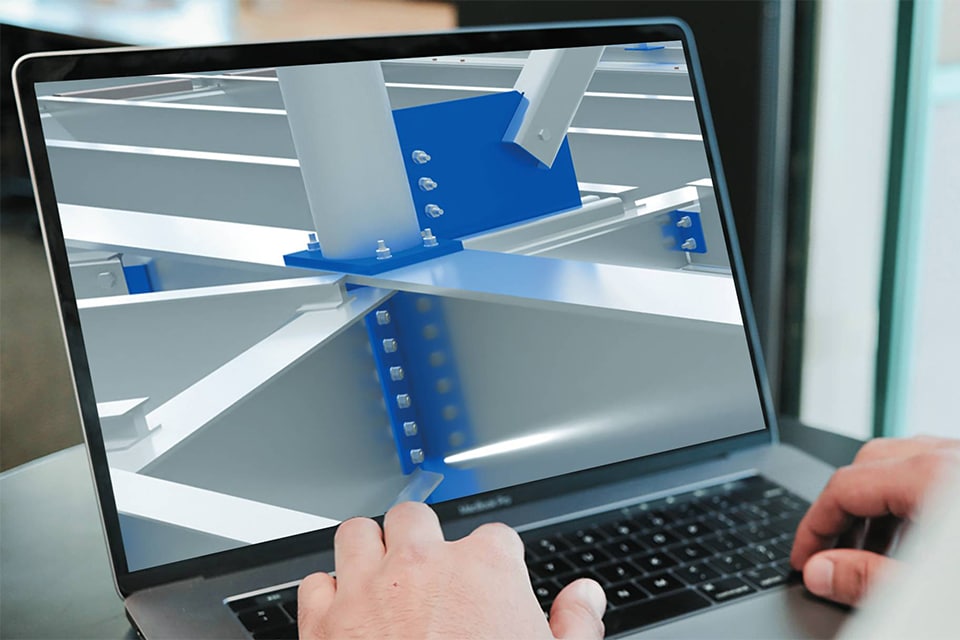 Naadloos staal: hoe SCIA en SDS2 een complete workflow van ontwerp tot detail mogelijk maken 2