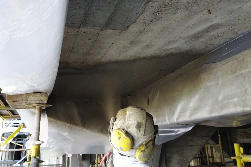 Bescherming van betonconstructies verhoogt de levensduur na herstelling 2