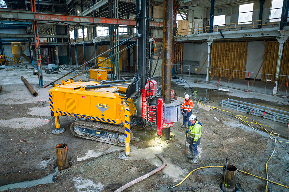 Duurzame funderingstechnieken bij herontwikkeling Machinefabriek Vlissingen 2