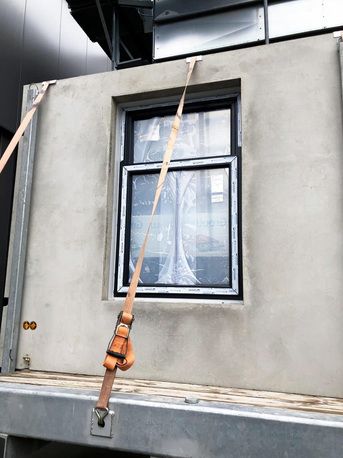Prefab wand: hybride oplossing.